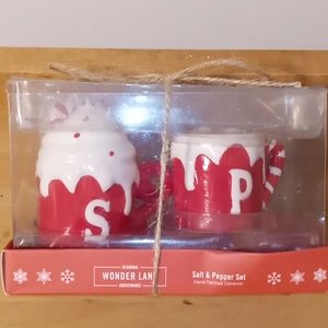 Christmas Holiday Salt and Pepper Shakers